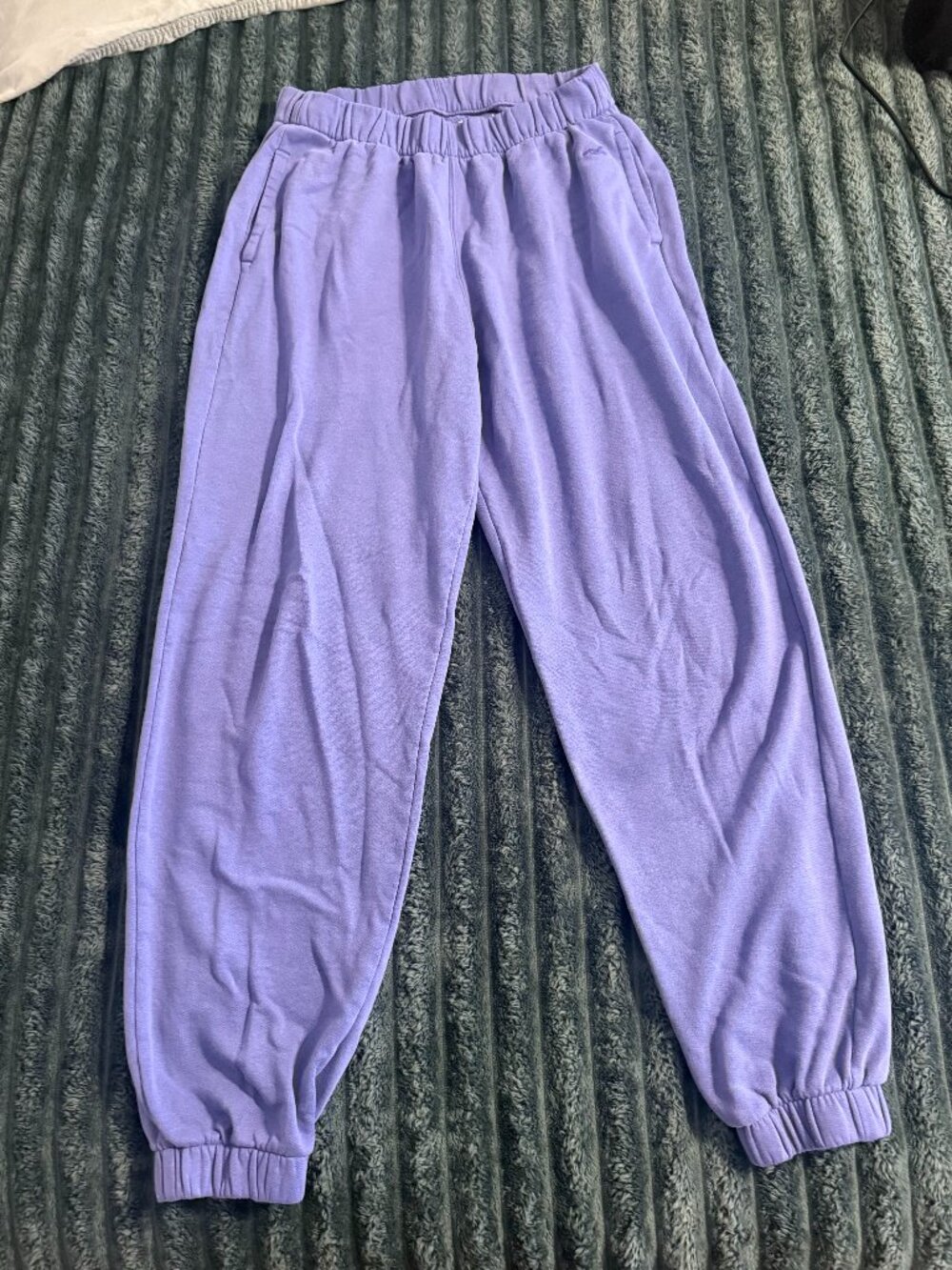 Hollister Jogger Sweatpants Purple Size Small